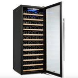 Kalamera - 80 Bottle Single Zone Freestanding Wine Cooler