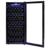 Whynter - 124 Bottle Single Zone Freestanding Wine Cellar