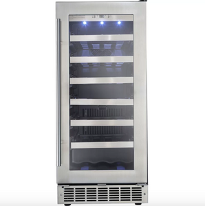 Danby - 34 Bottle Silhouette Single Zone Built-In Wine Cooler