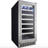Danby - 34 Bottle Silhouette Single Zone Built-In Wine Cooler
