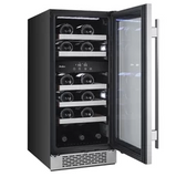 Avallon - 23 Bottle Dual Zone Convertible Wine Cooler
